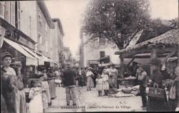 Beaurepaire (38) Intérieur Du Village  CPA 1909 - Beaurepaire