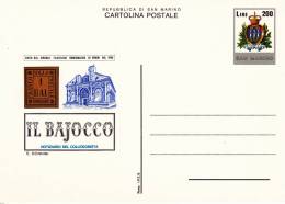 B02  Carte Postale De San Marino - Il Bajocco - De 1981 - Interi Postali