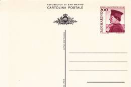 B02  Carte Postale De San Marino - Montefeltro - De 1982 - Interi Postali