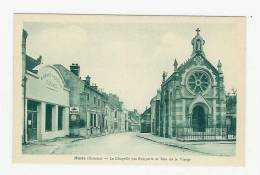 NESLE - La Chapelle Des Remparts Et Rue De La Vierge ( GARAGE AUTOMOBILE ) - Nesle