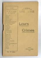 Leurs Crimes Mirman Simon Keller 1917 - Lorraine - Vosges