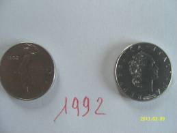 50 LIRE VULCANO 2°TIPO 1992 FDC - 50 Lire