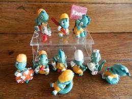 SERIE COMPLETE  LES DROLLY DINOS Kinder - Familles