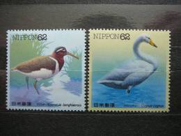 Japan 1992 2092/3 (Mi.Nr.) **  MNH Birds - Neufs