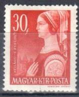 Hungary 1944 - Mi.756- MNH - Unused Stamps