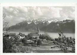 Fev13 1201 : Chexbres  -  Eglise  -  Alpes De Savoie - Chexbres