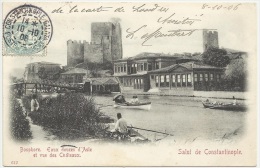 Turkey 1906 Constantinople To France - Brieven En Documenten