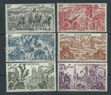 Nlle Calédonie P.A. N°  55 / 60 X Tchad Au Rhin, Les 6 Valeurs Trace De Charnière Sinon TB - Unused Stamps