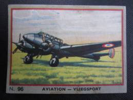 CHROMO (M33) AVIATION - VLIEGSPORT (2 Vues) N°96 France - "Potez 63" Chocolat Jacques - Jacques