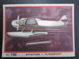 CHROMO (M33) AVIATION - VLIEGSPORT (2 Vues) N°100 Pays-Bas - "Focker T 8" Chocolat Jacques - Jacques