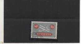 SUISSE POSTE AERIENNE  N° YVERT ET TELLIER 9 A  OBLITERE - Used Stamps