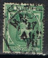 Sello 50 Cts Alfonso XII  1876, Fechador MADRID Grande, Num 179 º - Used Stamps