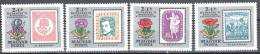 Hungary 1971 Stamps On Stamps - Mi.2684A-2687A - MNH - Neufs