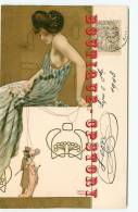 ART NOUVEAU < RAPHAEL KIRCHNER " Les Marionnettes 1 - Belle Carte Voyagée 1903 - Dos Scanné - Kirchner, Raphael