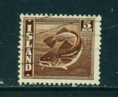 ICELAND - 1939 Cod 5a Used As Scan - Oblitérés