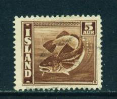 ICELAND - 1939 Cod 5a Used As Scan - Oblitérés