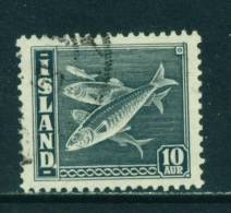 ICELAND - 1939 Herring 10a Used As Scan - Oblitérés