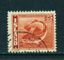 ICELAND - 1939 Cod 25a Used As Scan - Used Stamps