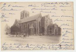 CASSEL : L'EGLISE - PRECURSEUR - DOS SIMPLE - ECRITE DE CASSEL EN 1899 - - Cassel