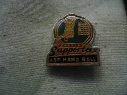 Pin´s Des Supporters Du ASF Hand Ball - Pallamano