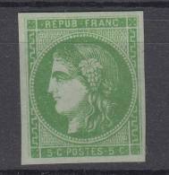 France N° 42B   Neuf * - 1870 Bordeaux Printing