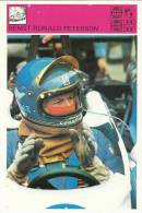 SPORT CARD No 135 - BENGT RONALD PETERSON, Yugoslavia, 1981., 10 X 15 Cm - Autosport - F1