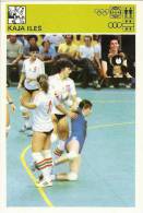 SPORT CARD - KAJA ILEŠ, Yugoslavia, 1980., 10 X 15 Cm - Handbal