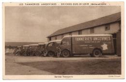 SEICHES Sur Le LOIR - 49 - Maine Et Loire - Camions Des Tanneries Angevines - Seiches Sur Le Loir