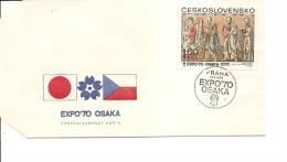 Osaka-1970 ( FDC De Tchécoslovaquie à Voir) - 1970 – Osaka (Japan)