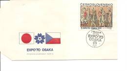 Osaka-1970 ( FDC De Tchécoslovaquie à Voir) - 1970 – Osaka (Japon)
