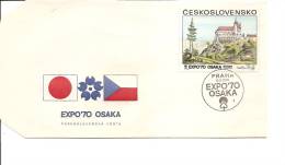 Osaka-1970 ( FDC De Tchécoslovaquie à Voir) - 1970 – Osaka (Japón)