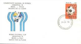 Brasilien / Brazil - Spezialbeleg / Special Document (m255) - 1978 – Argentine