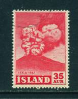 ICELAND - 1948 Mount Hekla 35a  Used As Scan - Usados