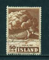 ICELAND - 1948 Mount Hekla 50a  Used As Scan - Gebraucht