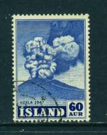 ICELAND - 1948 Mount Hekla 60a  Used As Scan - Oblitérés