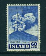 ICELAND - 1948 Mount Hekla 60a  Used As Scan - Used Stamps