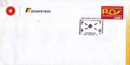 International Symposium On Nuclear Power 2003 POSTMARK ON COVER,ROMANIA - Atomo