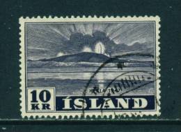 ICELAND - 1948 Mount Hekla 10k  Used As Scan - Used Stamps