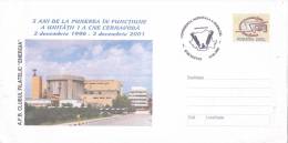 NATIONAL CONFERENCE OF ENERGY 2002 POSTMARK ON COVER STATIONERY,ROMANIA - Atom