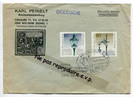 - Cover Berlin - Deutsche Bundespost, 2 Stamps,1977, Cachet, Drucksache, Mulheim To Borkum, Bon état, Scans.. - Briefe U. Dokumente
