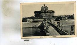 Roma   Pont Et Chateau Saint-Ange - Ponti