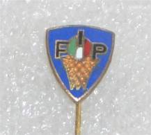 ITALY BASKETBALL FEDERATION - Old Enamel Pin Badge * Basket-ball Baloncesto Pallacanestro Distintivo Abzeichen Italia - Pallacanestro