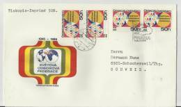 ==TCHECHOSLOWAKEI 1985 - Storia Postale