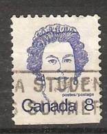 Canada  1972-77  Caricatures  (o) Queen Elizabeth II - Einzelmarken