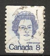 Canada  1972-77  Caricatures  (o) Queen Elizabeth II - Rollen