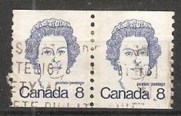 Canada  1972-77  Caricatures  (o) Queen Elizabeth II - Rollen