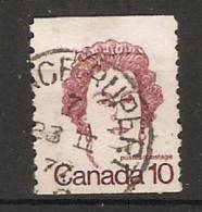 Canada  1972-77  Caricatures  (o) Queen Elizabeth II - Rollen