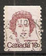 Canada  1972-77  Caricatures  (o) Queen Elizabeth II - Rollen