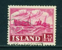 ICELAND - 1950 Pictorial Definitives 1k25  Used As Scan - Used Stamps