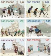 P - 2003 San Marino -  Giochi Di Bambini - Unused Stamps